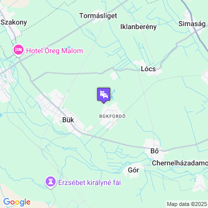 Greenfield Hotel Golf & Spa a térképen