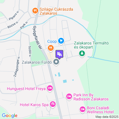 MenDan Magic Spa & Wellness Hotel a térképen